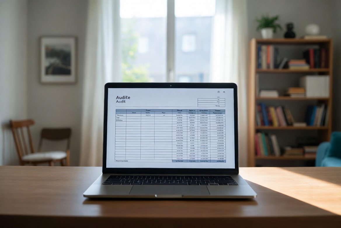 개인 서재에서 사업용 시스템을 통해 과거 매입세금계산서의 진위 여부를 대조하는 화면